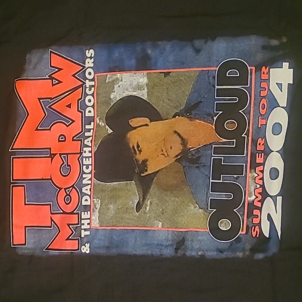 Tim McGraw T shirt XL